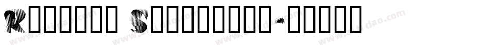 Rotondo Silver(1)字体转换